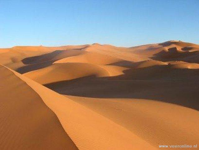 De woestijn van Libië