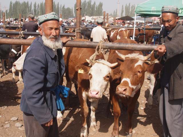 De veemarkt van Kasghar