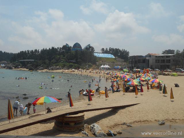 Golden beach bij Donghae